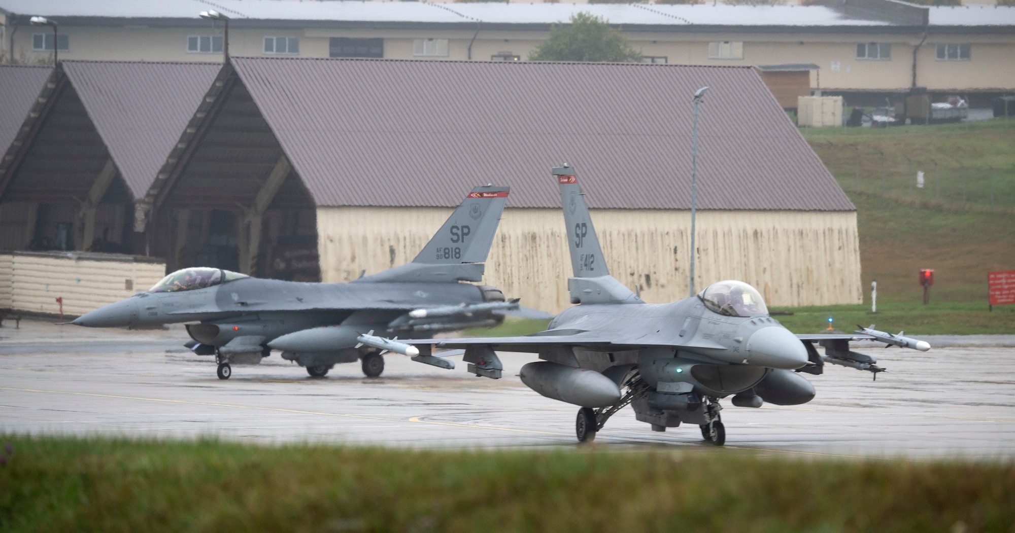 The training event exhibited the 52nd Fighter Wing's ability to generate large number of aircraft, and is an effective deterrent to threats by demonstrating a show of force.