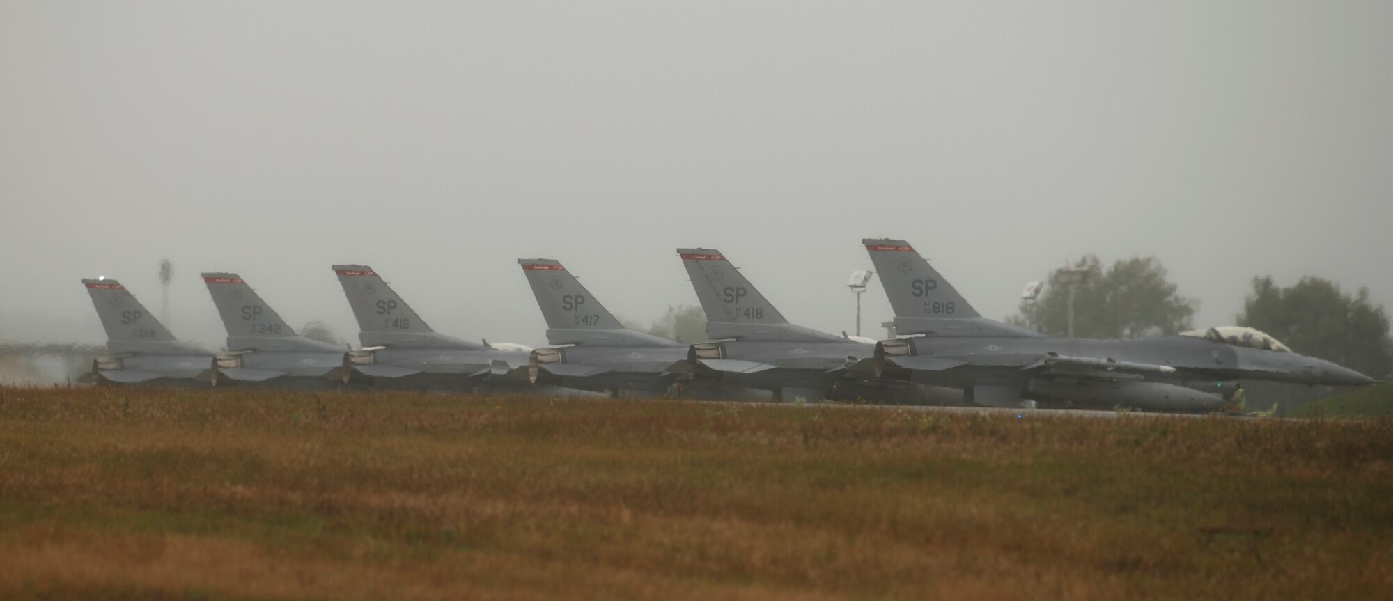 The training event exhibited the 52nd Fighter Wing's ability to generate large number of aircraft, and is an effective deterrent to threats by demonstrating a show of force.