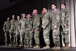 Eighteen Soldiers assigned to the Utah Army National Guard's 174th Cyber Protection Team prepare to deploy from Draper, Utah, Jan. 2, 2019. The 174th's mission is to mitigate the enemy's ability to affect operations in the cyber domain.