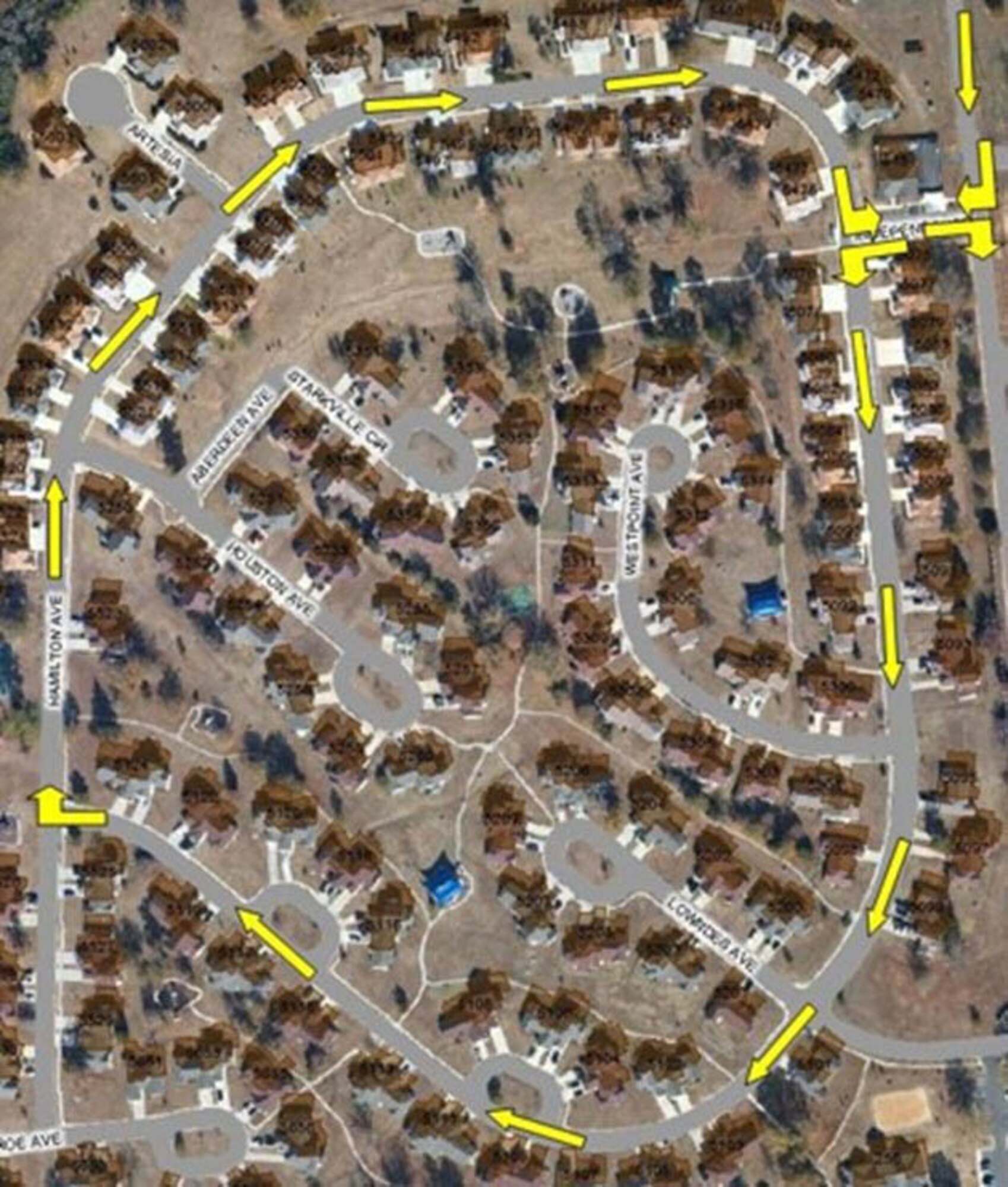 Magnolia parade route