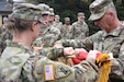 652nd Regional Support Group arrives in Poland, uncases unit colors