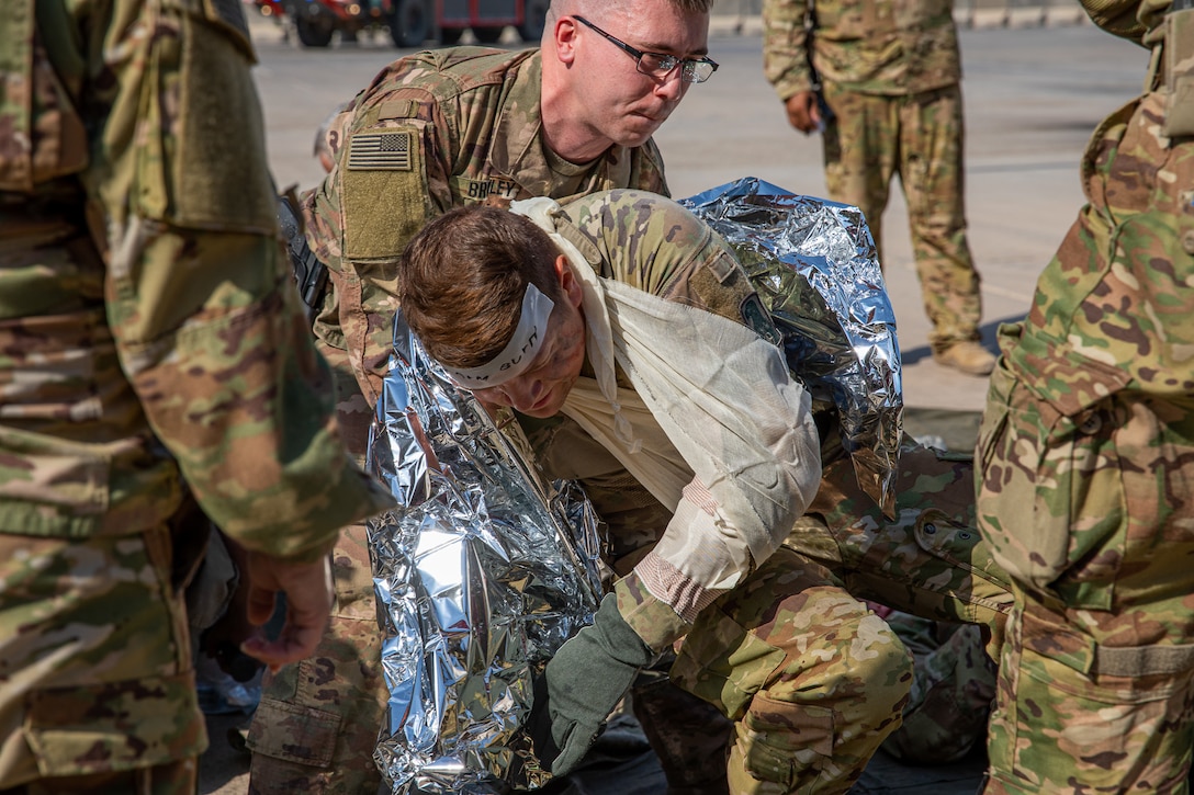 Task Force Dragonmaster 5-159th GSAB Army Reserve Aviation Medical Simulation Exercise