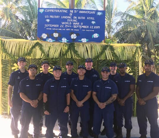U.S. Coast Guard Observes 75th Anniversary of Ulithi Liberation alongside Partners in Federated States of Micronesia