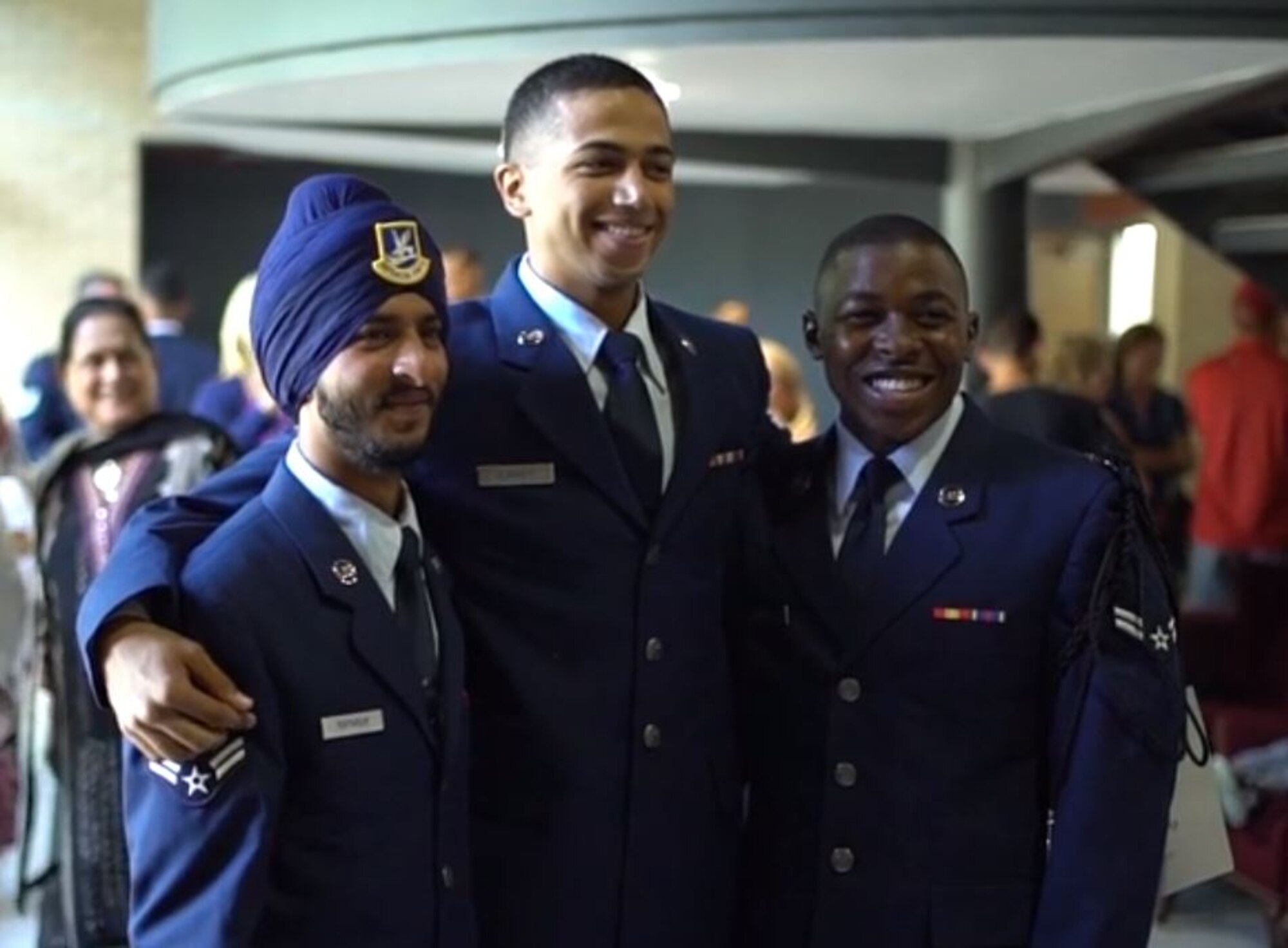 Airman 1st Class Sunjit Rathour earns his Security Forces beret as the first Sikh Airman to secure full religious accommodation, starting at Basic Military Training through Security Forces Apprentice Course, to wear a turban and remain unshaven in uniform. He graduated Security Forces technical training at Joint Base San Antonio, Lackland September 26, 2019.