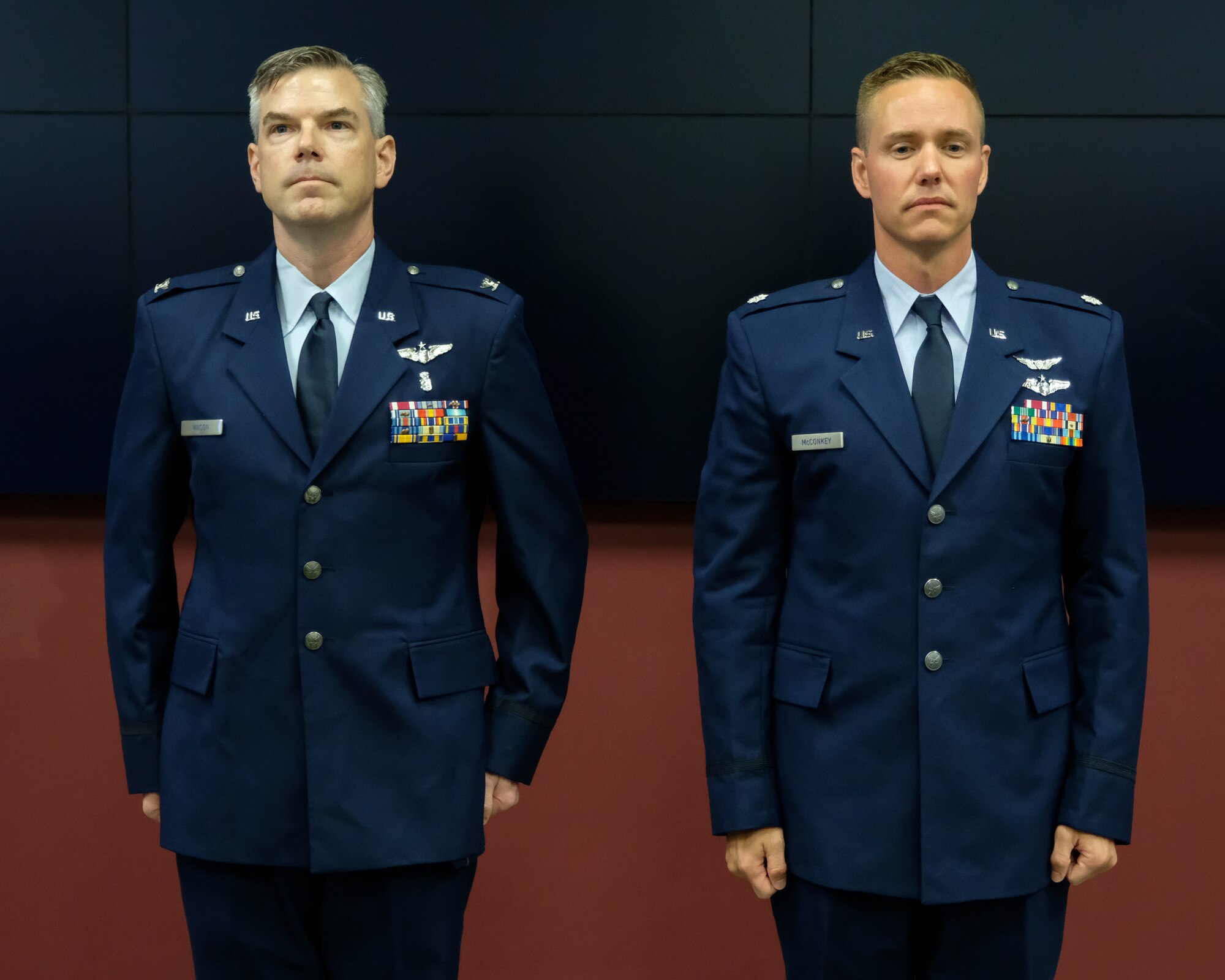 Col. Joshua McConkey pinning on ceremony in Portland Ore.