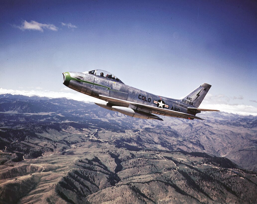 Aircraft that have flown in the Colorado Air National Guard.