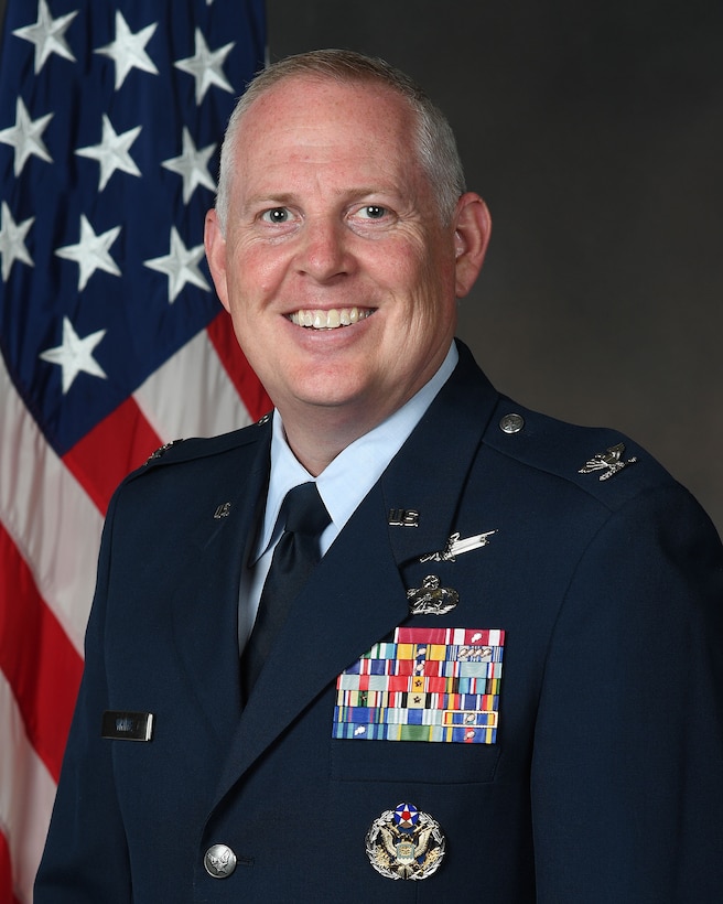 Col. Dale White was appointed the Program Executive Officer for the newly created Advanced Aircraft Directorate during an Oct. 2, 2019 ceremony at Wright-Patterson Air Force Base, Ohio.