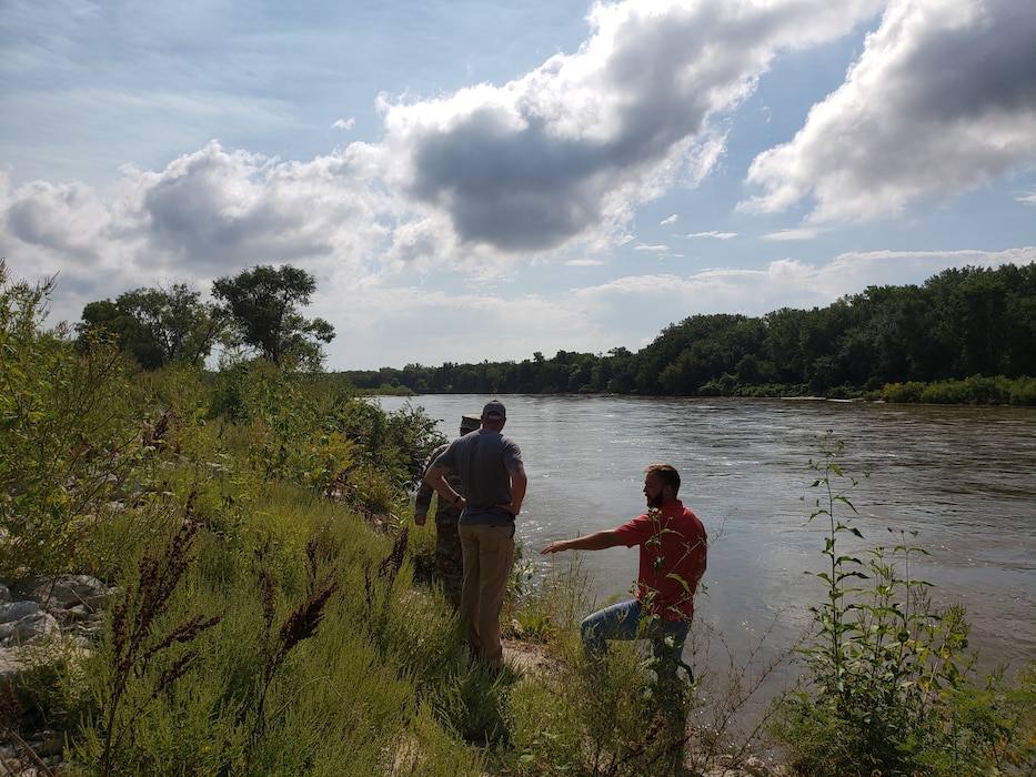 The pre-bid site visit was conducted on Sep. 3, 2019 for the Columbus levee system.