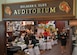 Event attendees socialize during the Gold Star Mothers and Families Day luncheon at Joint Base Langley-Eustis, Virginia, Sept. 29, 2019.