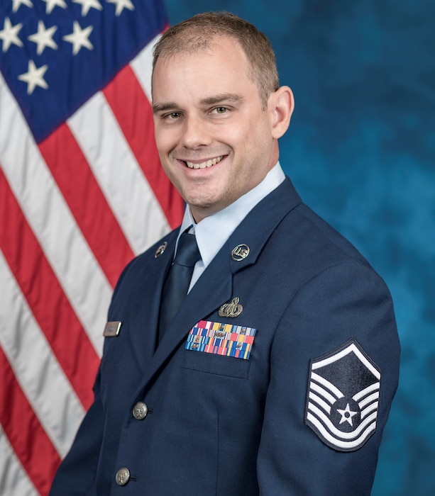 Official photo of Master Sgt. Chad Randolph, audio engineer for The United States Air Force Band, Joint Base Anacostia-Bolling, Washington, D.C.