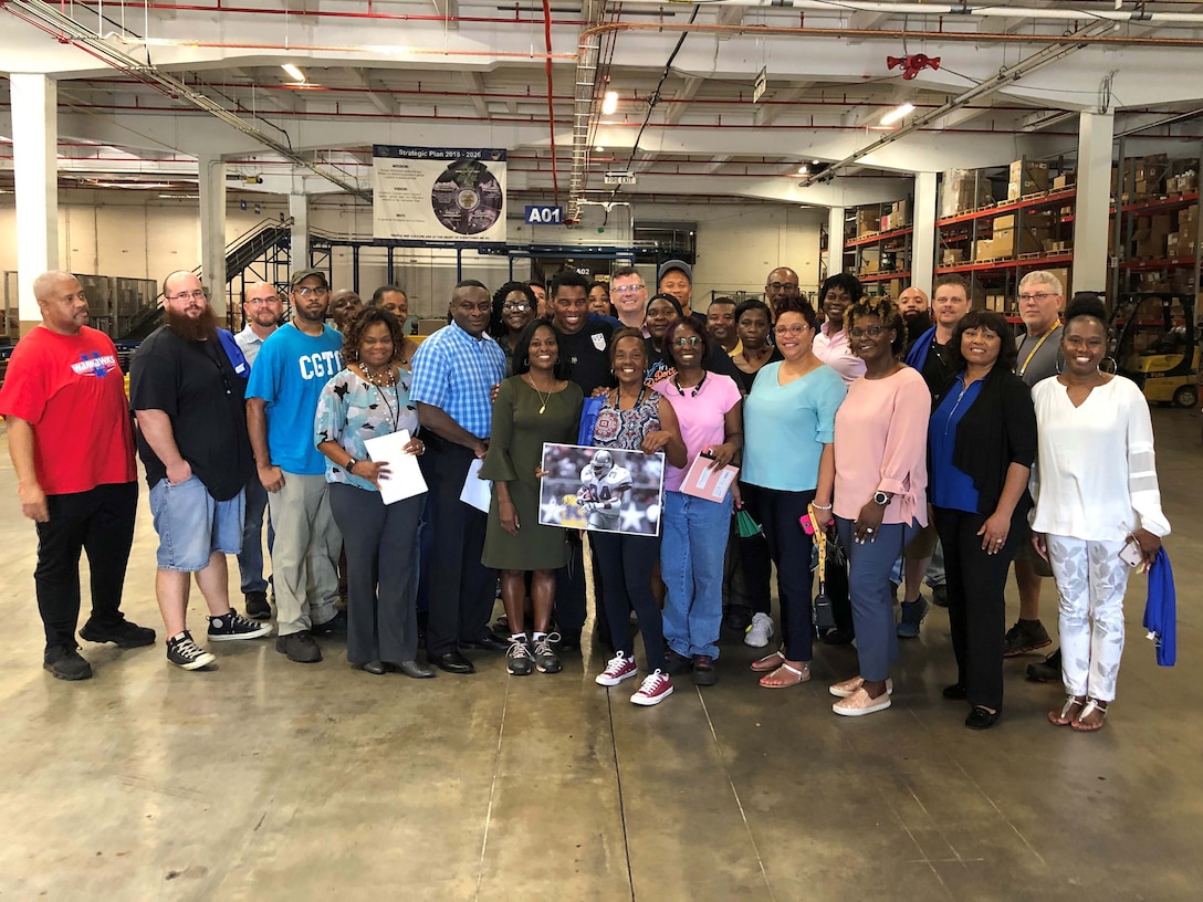 Herschel Walker brings a message of hope