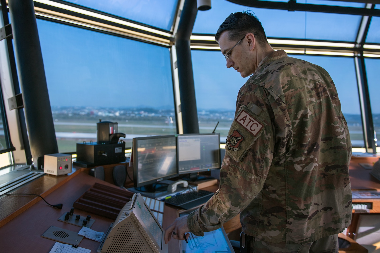 Air Traffic Controller Making the Pieces Fit Like Tetris