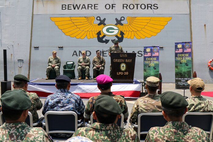 U.S. and Members of the  Malaysian Armed Forces Participate in Exercise Tiger Strike 2019
