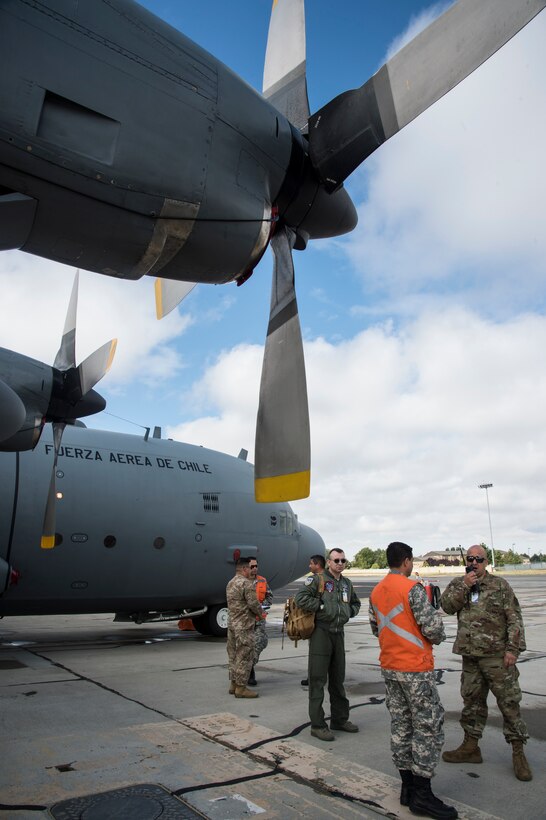 Chilean Air Force partners with US Air Force, Navy, Army for Mobility Guardian 2019