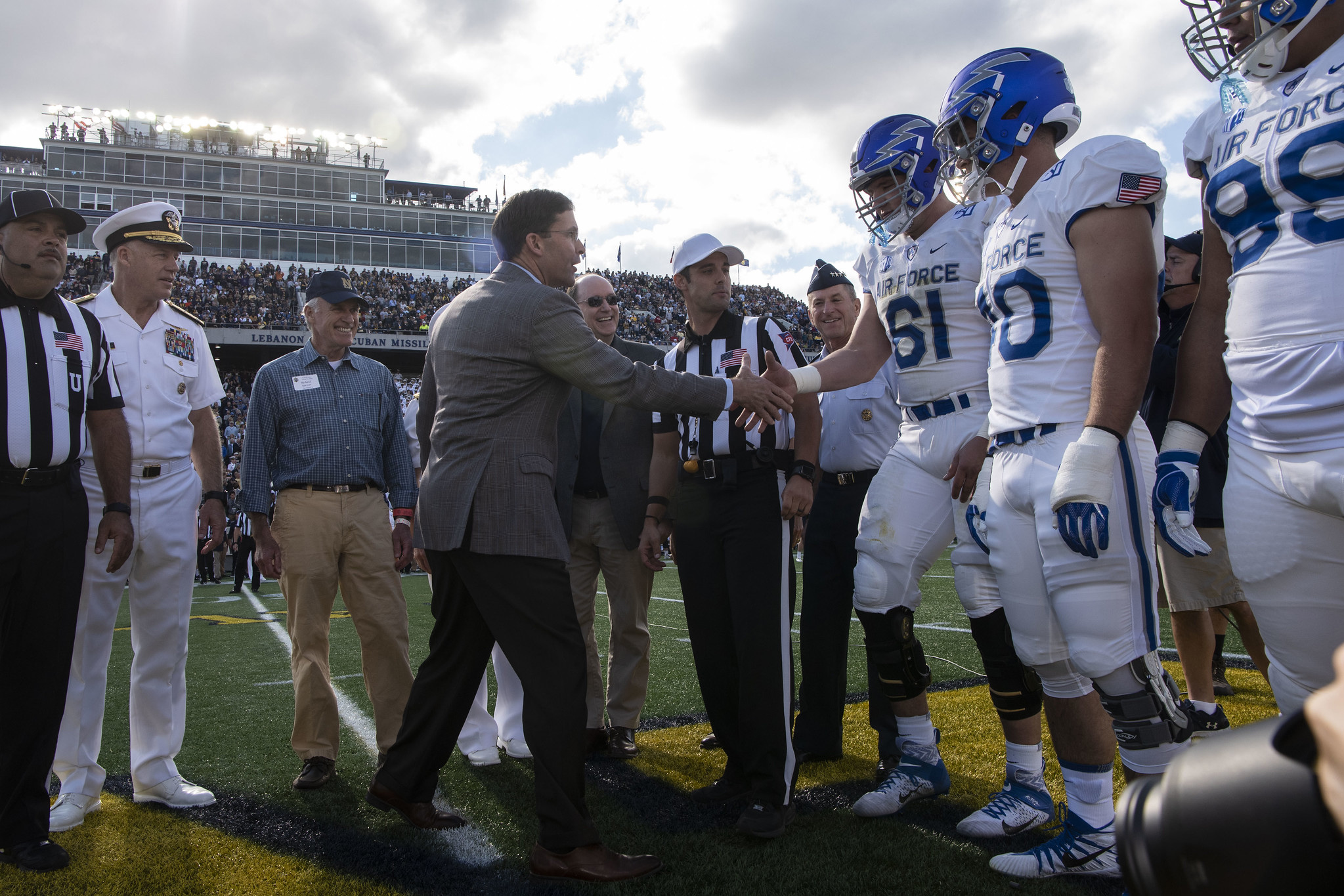 Greeting Team Captains