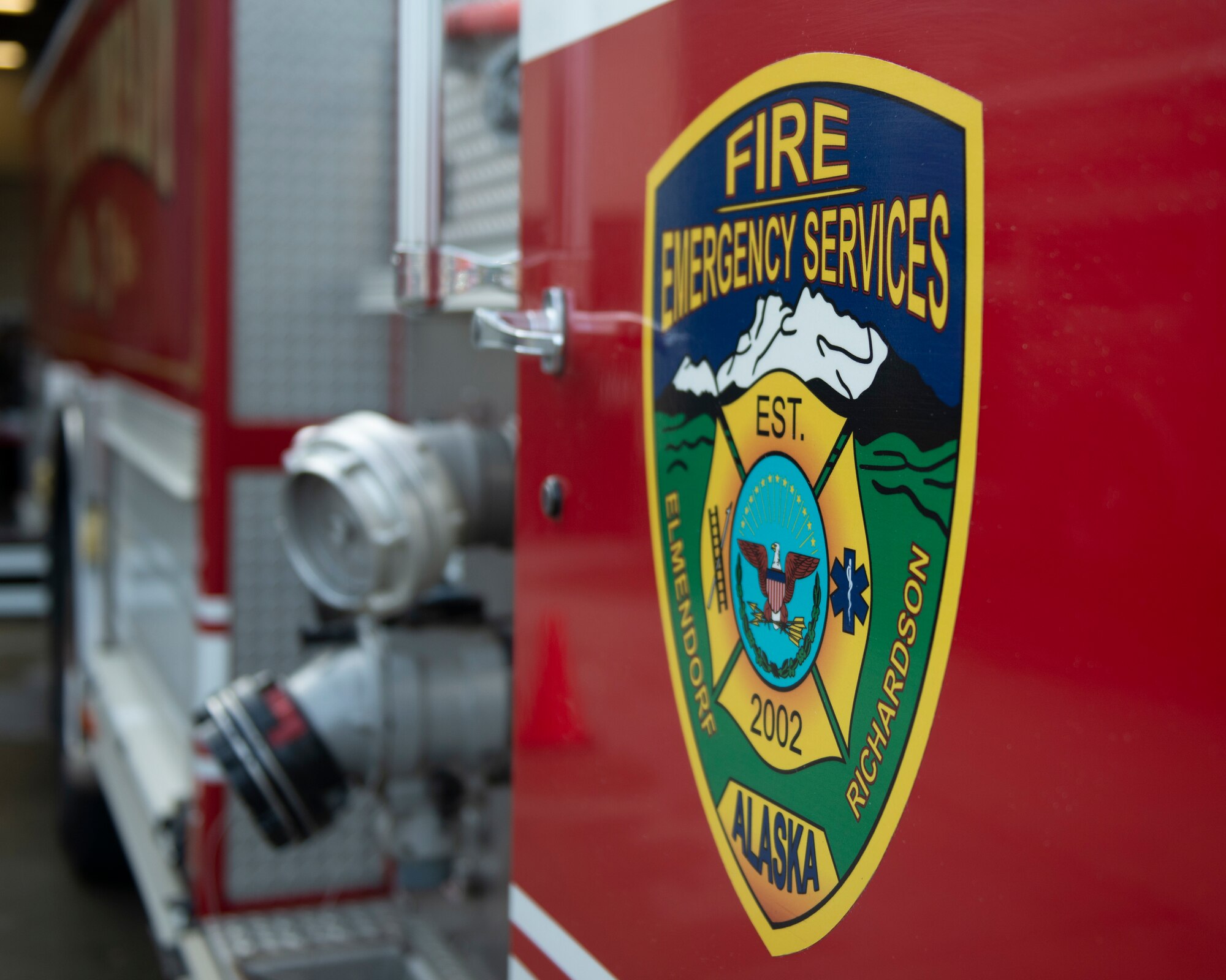 The 673d Civil Engineer Squadron Fire and Emergency Services holds an open house at Fire Station 3 on Joint Base Elmendorf-Richardson, Alaska, Oct. 5, 2019. The open house kicked off this year’s Fire Prevention Week, a week to promote preparation for emergencies.