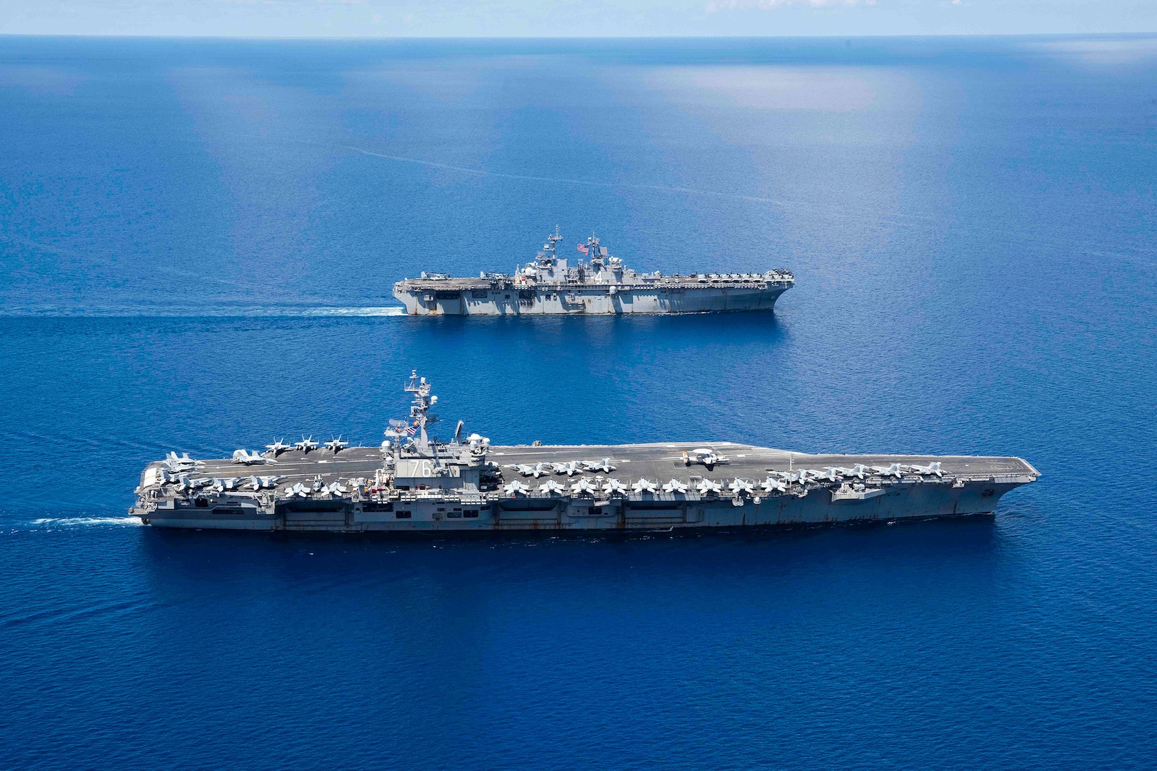 Ronald Reagan CSG, Boxer ARG Provide Ready, Capable Forward Presence in Indo-Pacific