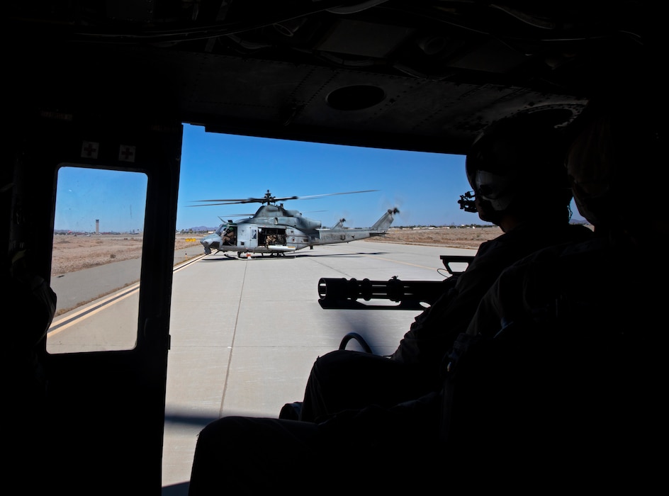 MAWTS-1 Marines conduct an Offensive Air Support Exercise