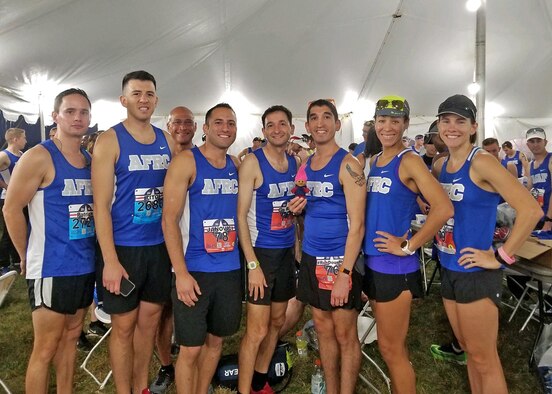 Reservist takes on Air Force Marathon