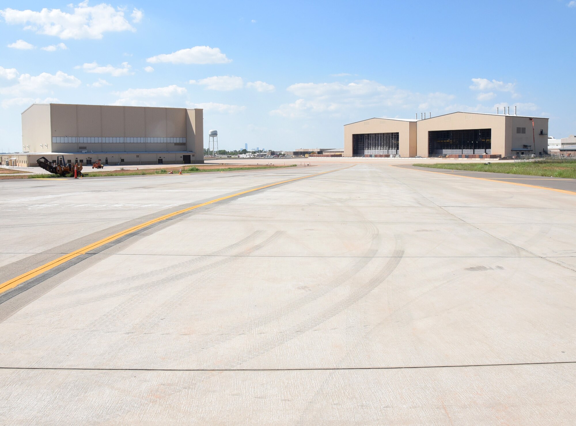 An image of the new KC-46 Pegasus maintenance campus.