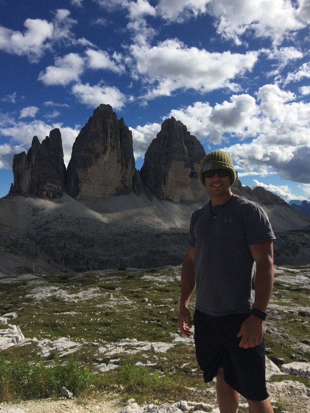 U.S. Air Force Tech. Sgt. Christopher Carey, a 31st Force Support Squadron ALS Instructor from Aviano Air Base, Italy, poses for a photo. (Courtesy Photo)
