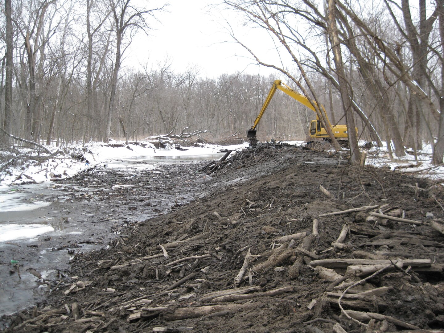 Grand River Basin log jam removal