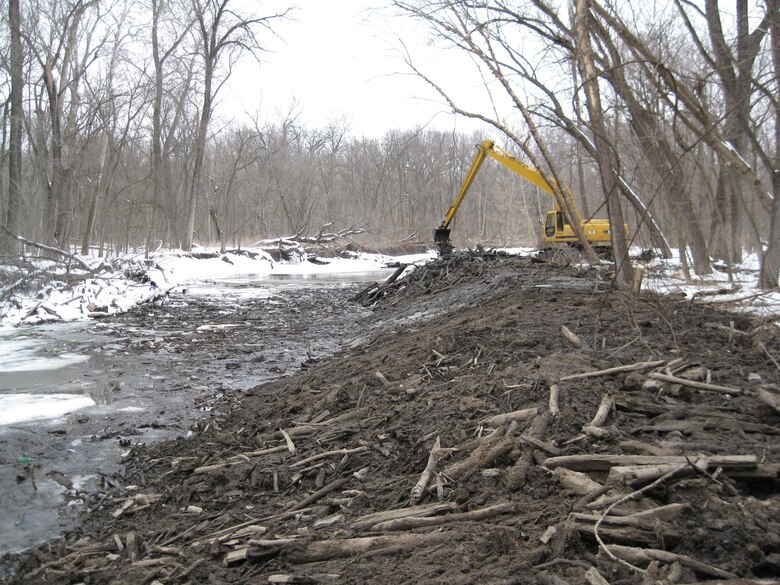 Grand River Basin log jam removal