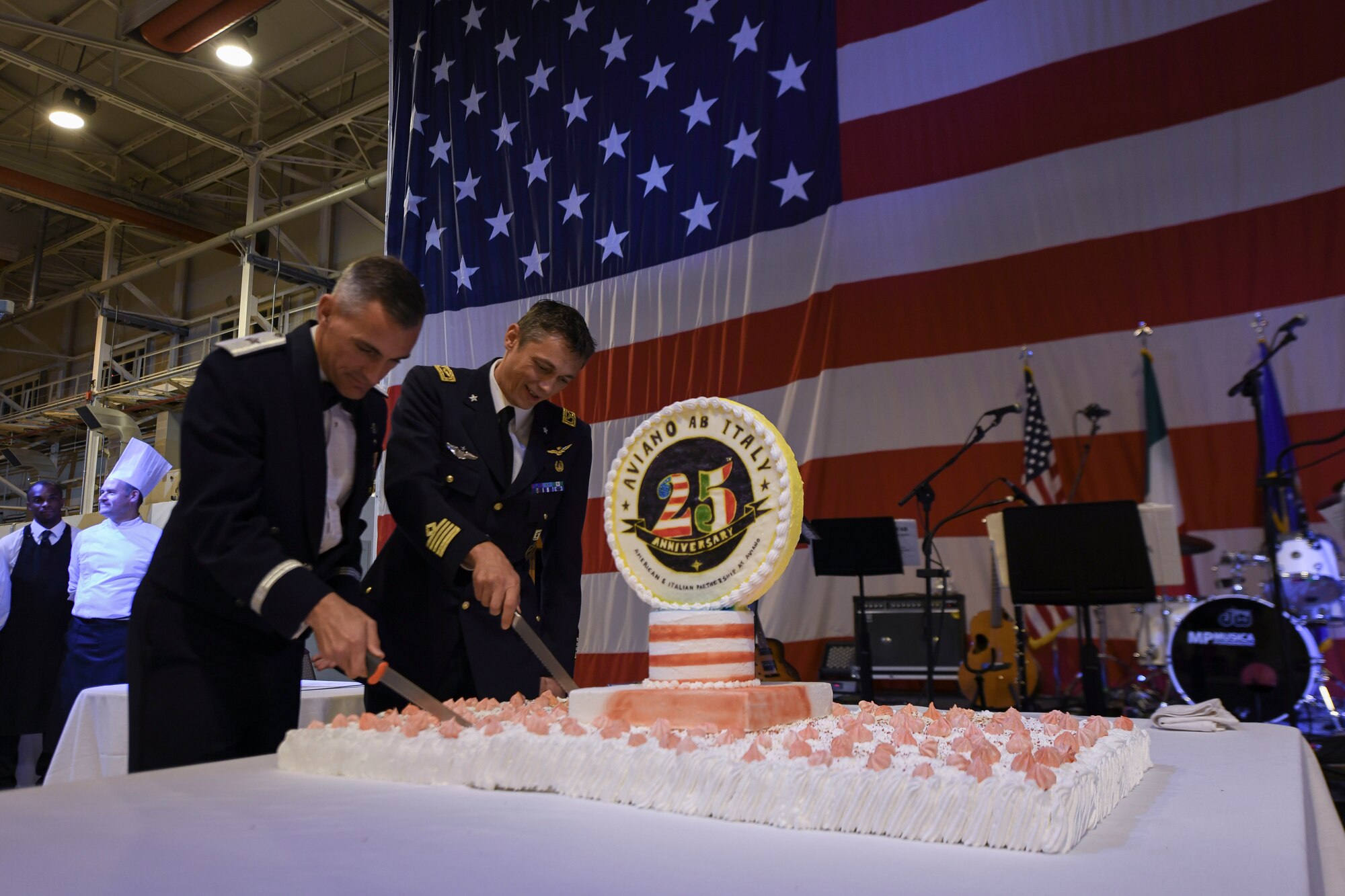 The 31st Fighter Wing hosted the 25th Anniversary of the 31st FW Celebratory Banquet on Oct. 5, 2019, at Aviano Air Base, Italy.