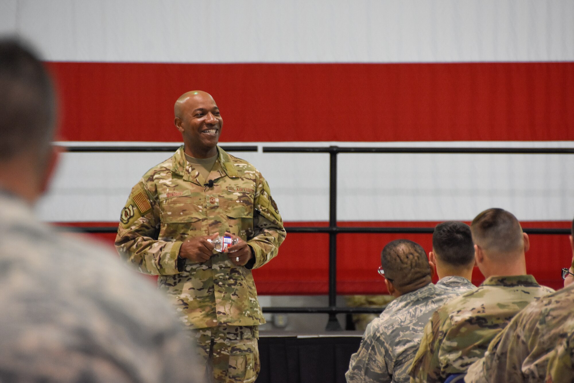 CMSAF Wright visits 442d Fighter Wing