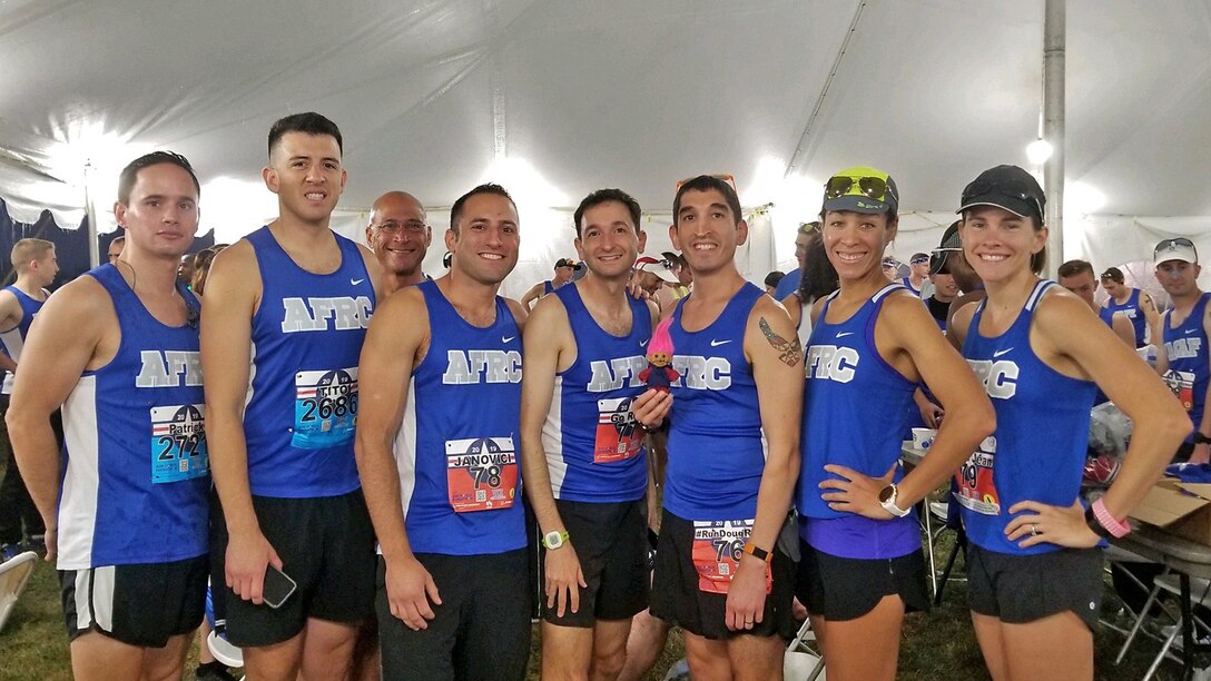 Reservist find purpose at the finish line
