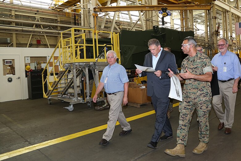 Assistant Secretary of the Navy Visits MCLB-Albany.