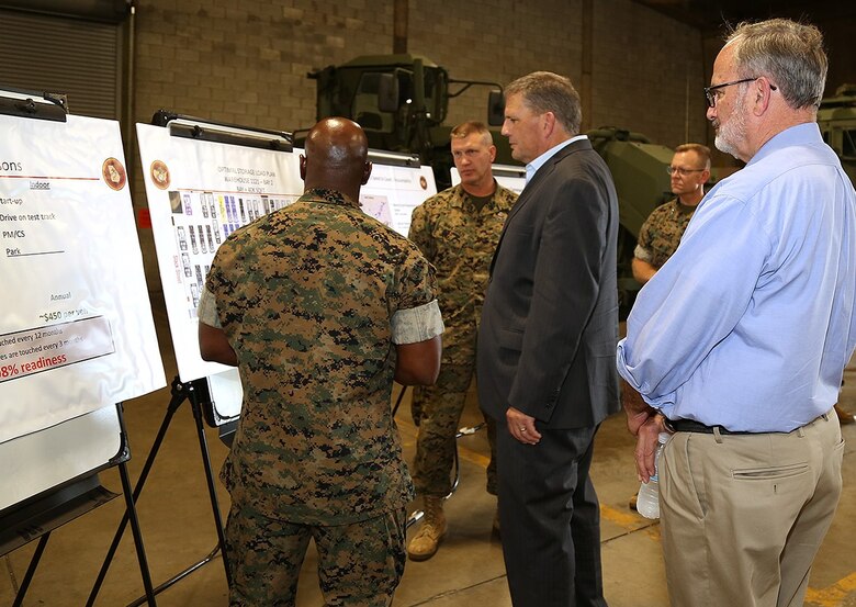 Assistant Secretary of the Navy Visits MCLB-Albany.