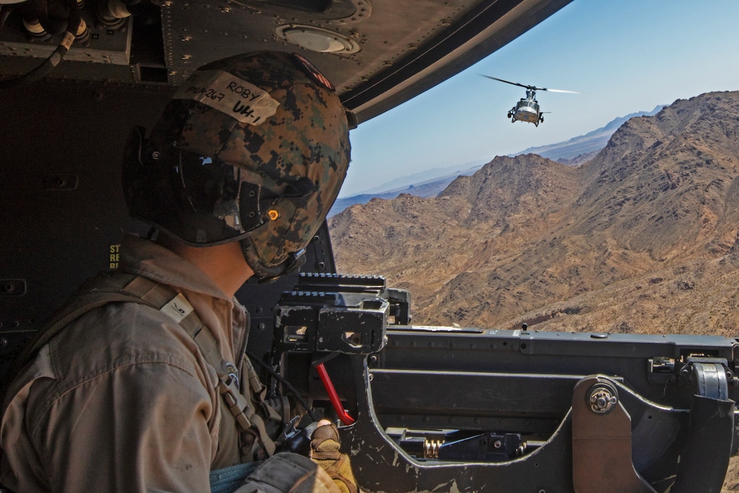 MAWTS-1 Marines conduct an Offensive Air Support Exercise