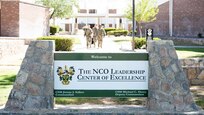 Entrance to The NCO Leadership Center of Excellence