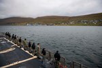 Donald Cook Visits Faroe Islands