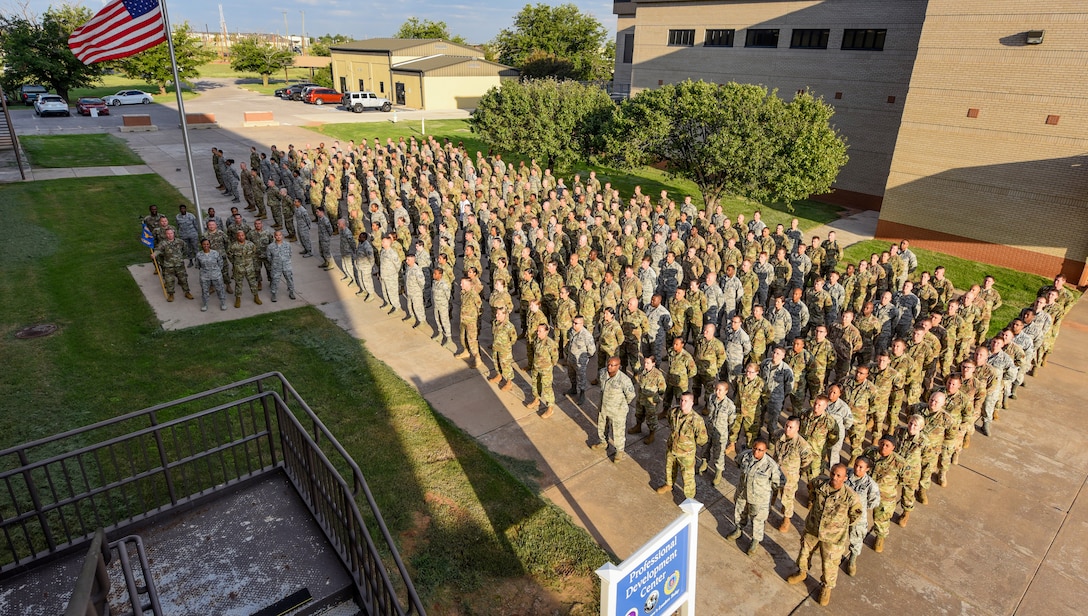 Sheppard NCOA Class 20-1 largest at 285 students