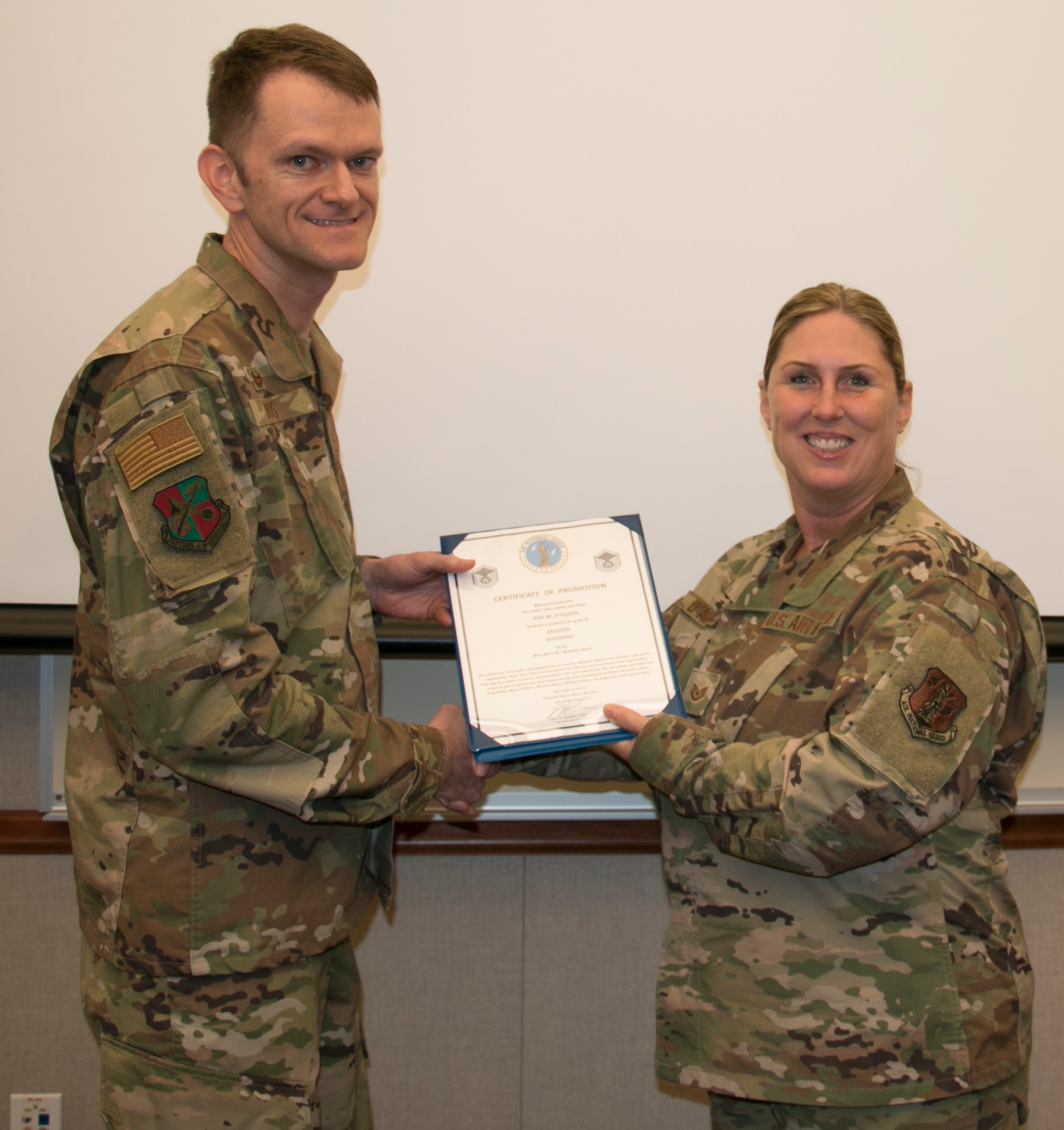 Dagata Promoted to Master Sgt