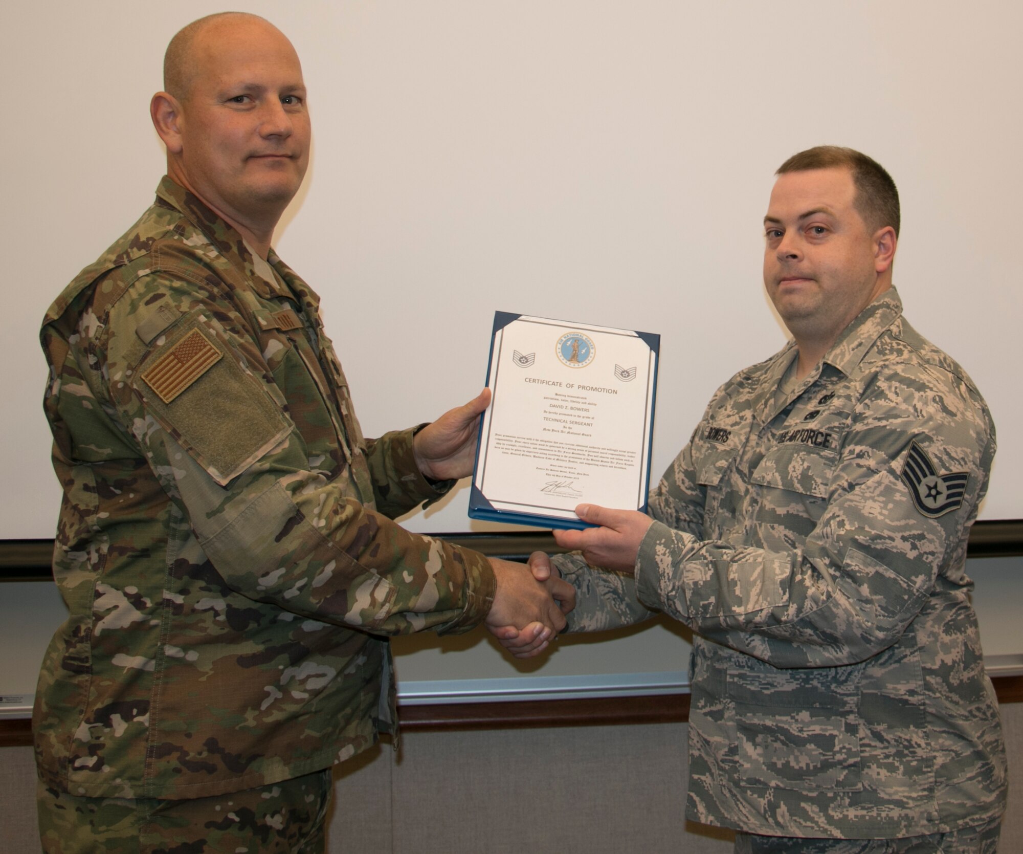 Bowers Promoted to Tech Sgt