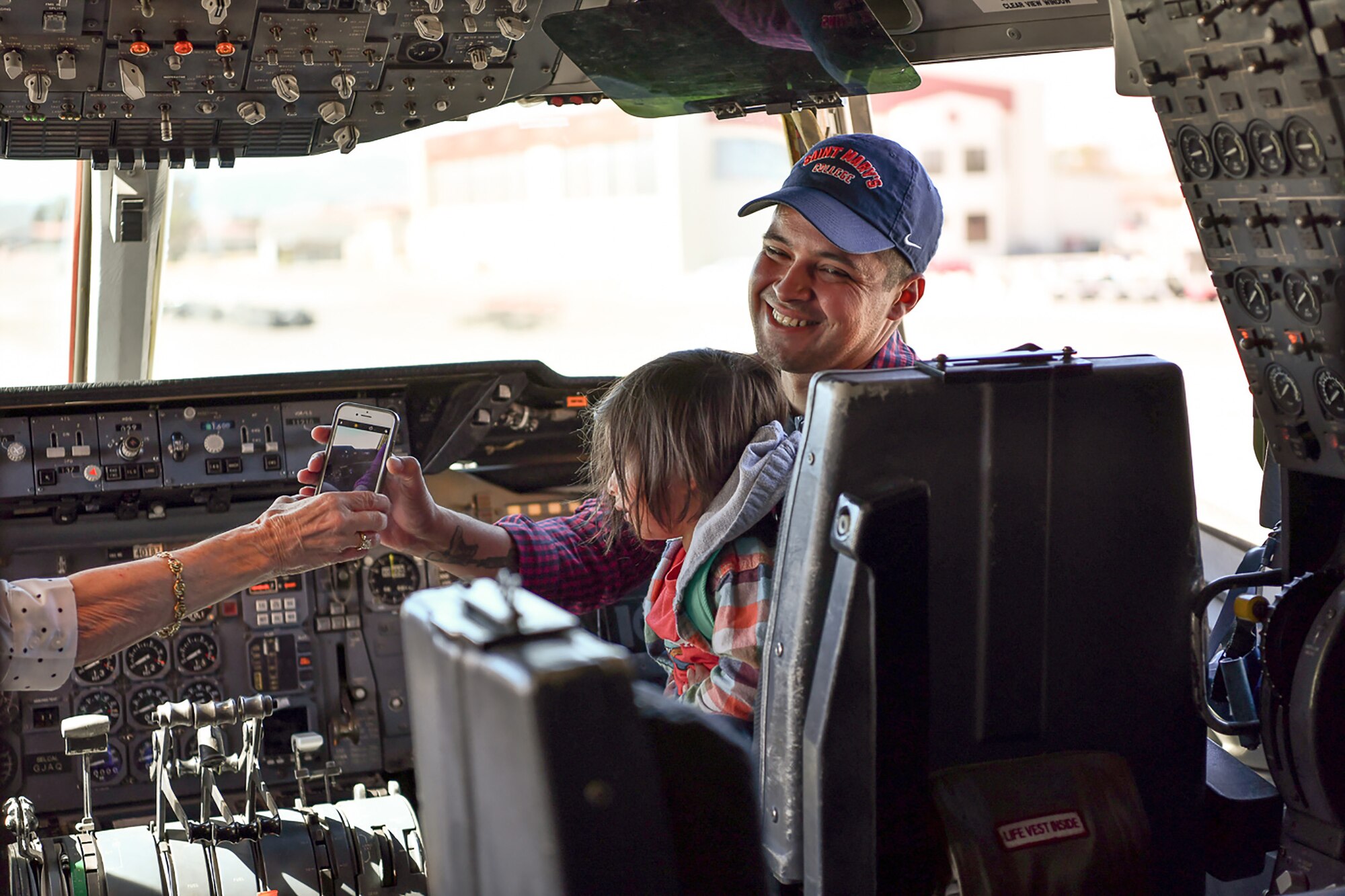 Travis Honorary Commanders were invited out to tour through the Maintenance Group facilities, Oct. 4, 2019 at Travis Air Force Base, California.