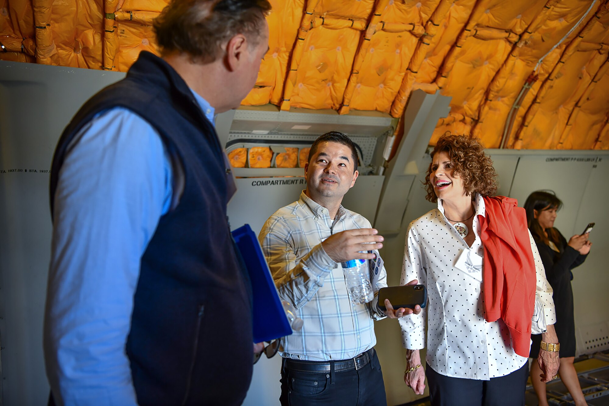 Travis Honorary Commanders were invited out to tour through the Maintenance Group facilities, Oct. 4, 2019 at Travis Air Force Base, California.