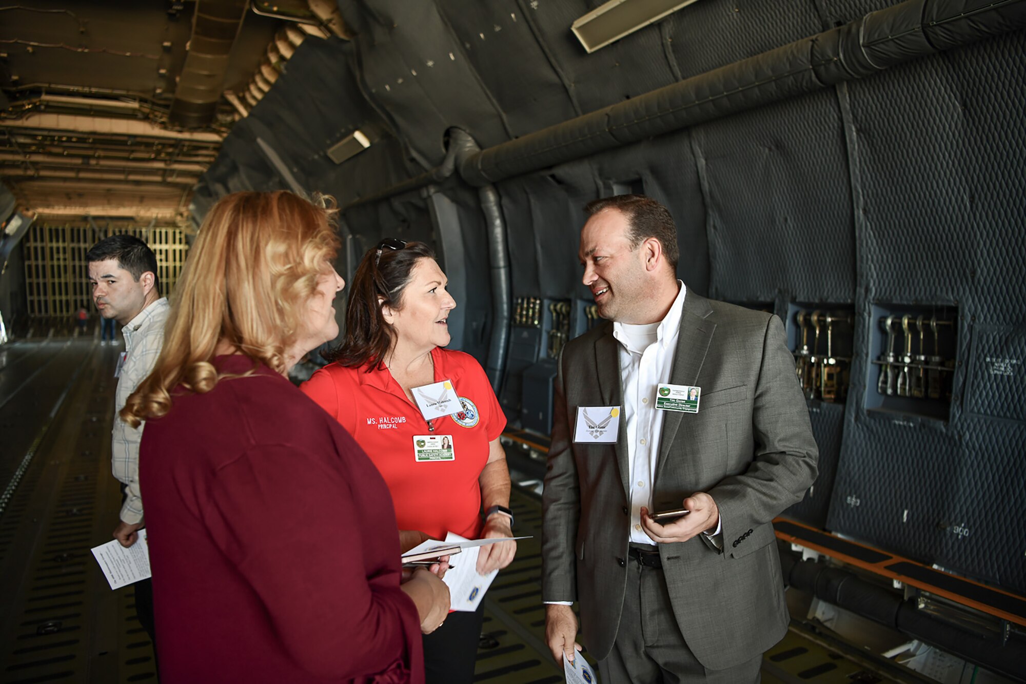Travis Honorary Commanders were invited out to tour through the Maintenance Group facilities, Oct. 4, 2019 at Travis Air Force Base, California.