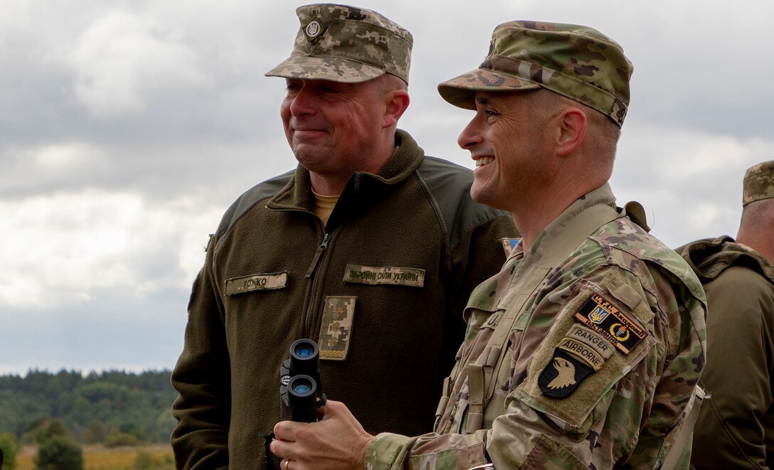 US and Ukraine coordinate exercises during Rapid Trident