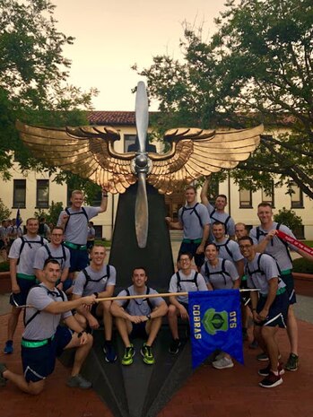 2nd Lt. Brain Spears, former technical sergeant, whose prior job was working in the quality assurance section of the 437th Operations Support Squadron in the Aircrew Flight Equipment flight, recently commissioned after spending eight years as an enlisted member.