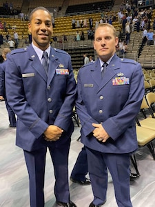 2nd Lt. Brain Spears, former technical sergeant, whose prior job was working in the quality assurance section of the 437th Operations Support Squadron in the Aircrew Flight Equipment flight, recently commissioned after spending eight years as an enlisted member.