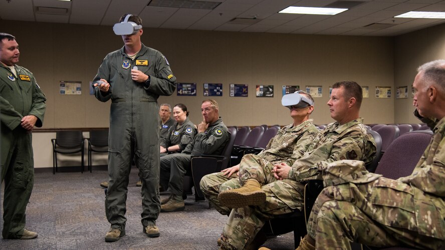 Gen. Ray tours 2nd BW, fosters competition culture in Airmen