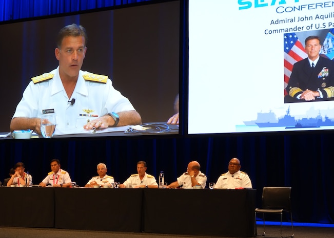 Pacific Fleet Commander Visits Sydney for Pacific International Maritime Exposition