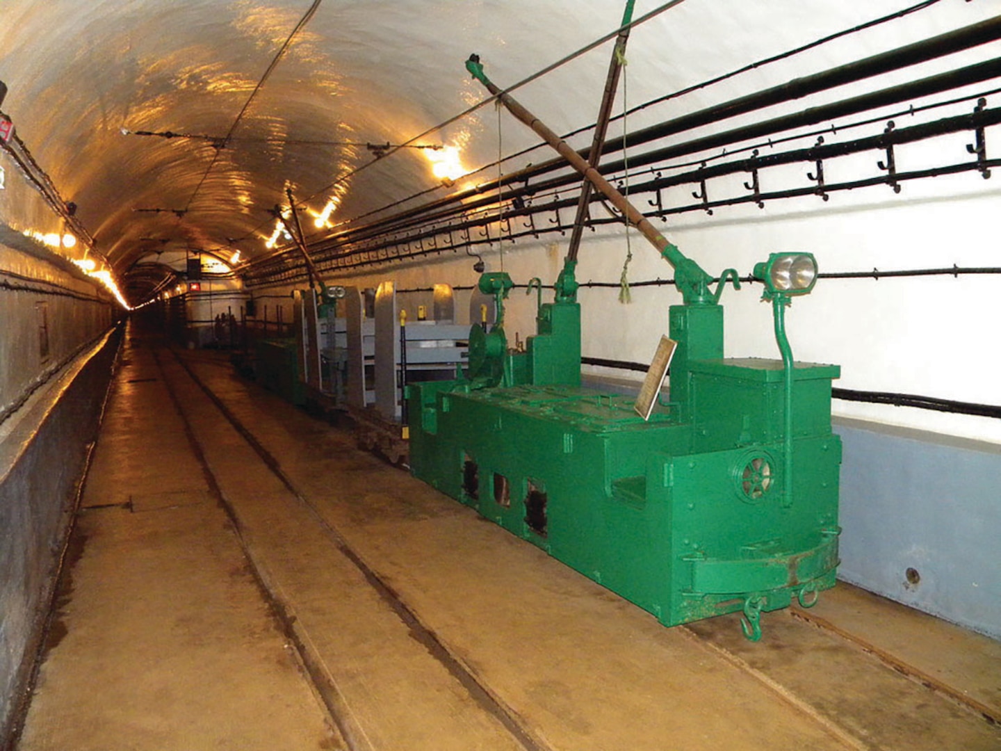 Miles of tunnels make up the underground structure of the Maginot Line, an underground structure built by the French to protect them during World War II, and shown here in 2010. The Germans broke through the Line—then arguably the most advanced fortification—in 1940. (Herald Post/David Walker)