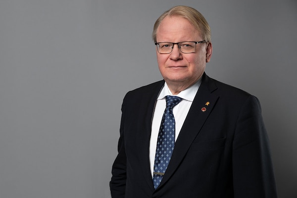 Swedish Minister of Defense Peter Hultqvist