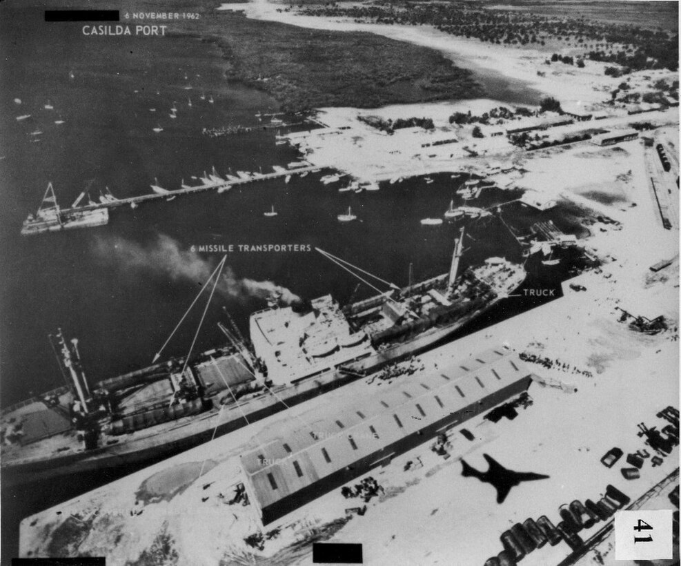 This photo from an American U-2 spy plane proves that the Soviet Union placed nuclear missiles on Cuba in 1962. Courtesy photo