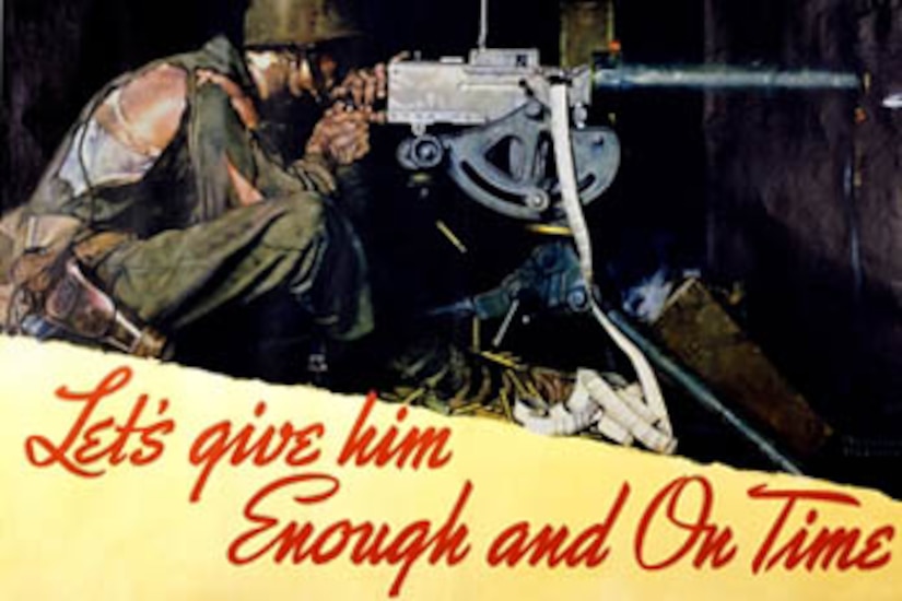 WWII Posters Aimed to Inspire, Encourage Serviceu003e